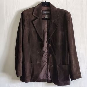 Banana Republic Genuine Suede Leather Jacket Sz. 2